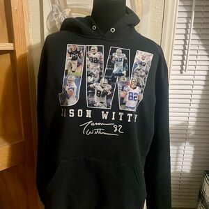 Jerzees Black Graphic Hoodie